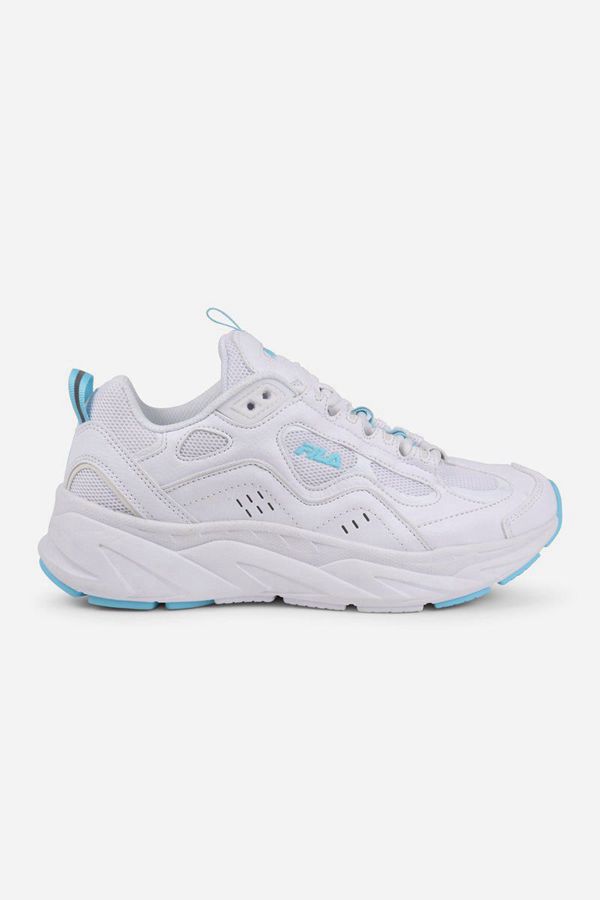 Fila Vegan Trigate Women's Trainers Shoes - White/White/Blue,NZ 281-28056